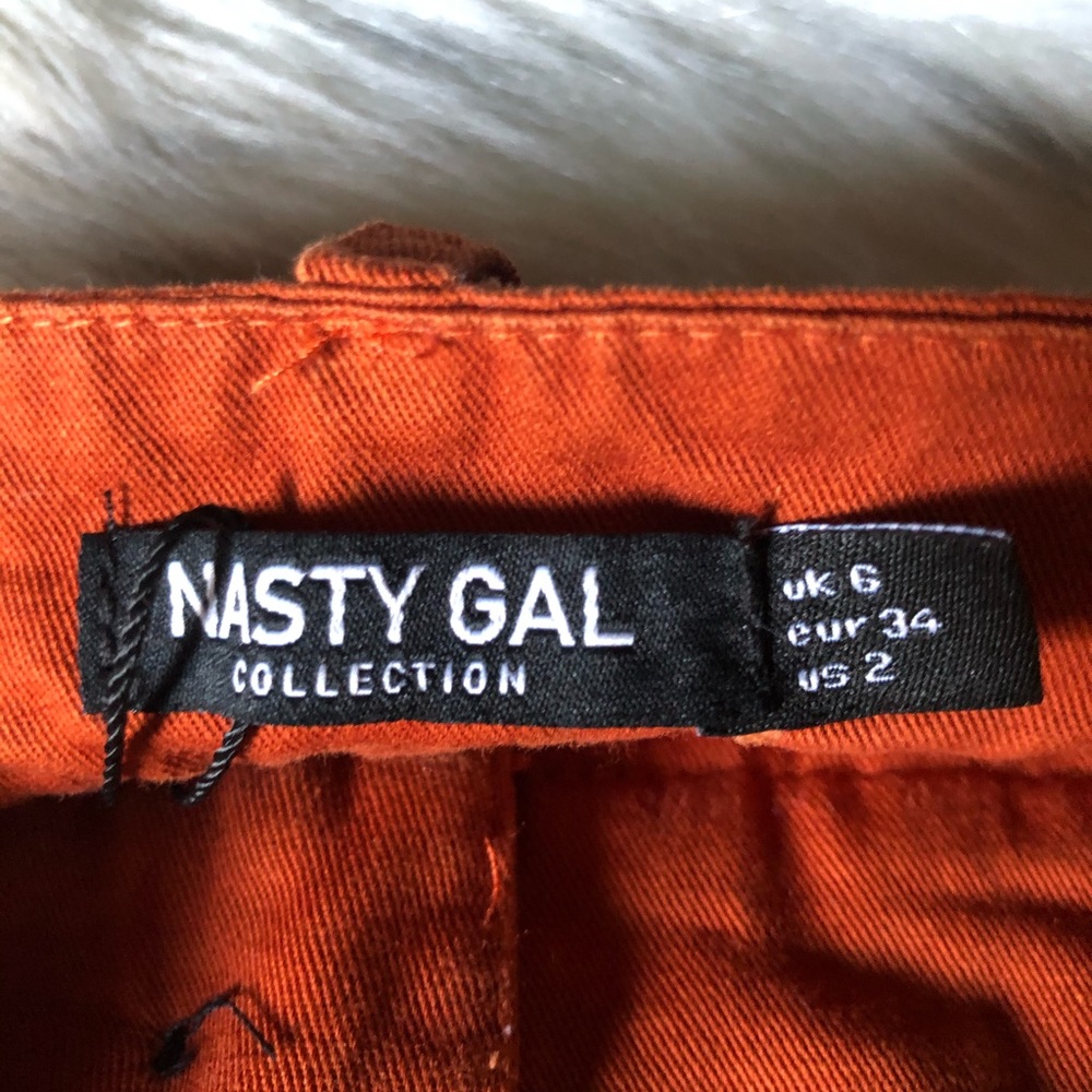 Burnt orange cropped pants - Picture 3 of 3